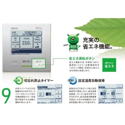 画像3: 新潟・長野・石川・富山・福井・山梨・業務用エアコン　三菱重工　天井埋込形4方向吹出し　トリプルタイプ（同時運転）　FDTXP1603HTAG4AG　160形（6馬力）　SAISONINVERTER　FDT薄型シリーズ　三相200V