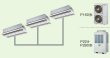 画像1: 新潟・長野・石川・富山・福井・山梨・業務用エアコン　東芝　2方向吹出し　同時トリプル　ワイヤードリモコン　省工ネneo　AWEC22455M　P224（8馬力）　スマートエコR　三相200V (1)